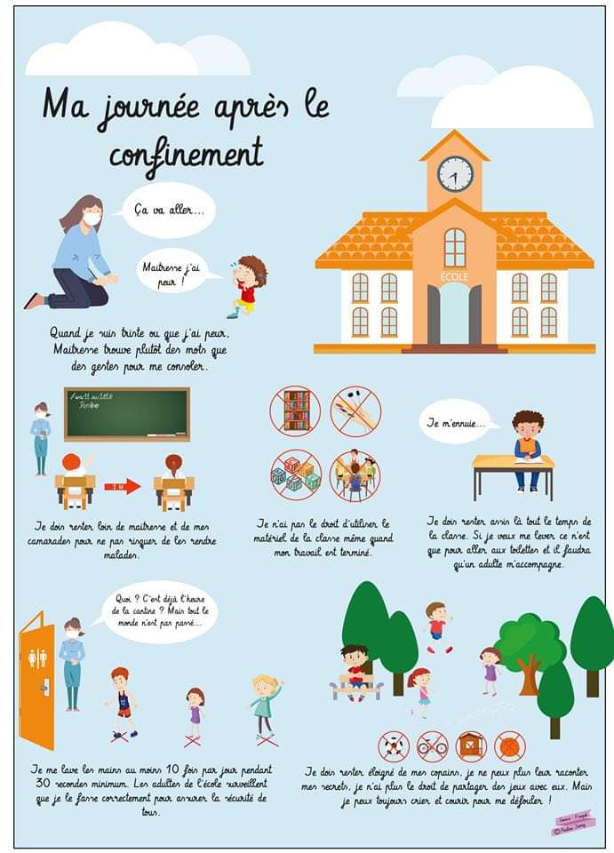 ma journée après le confinement