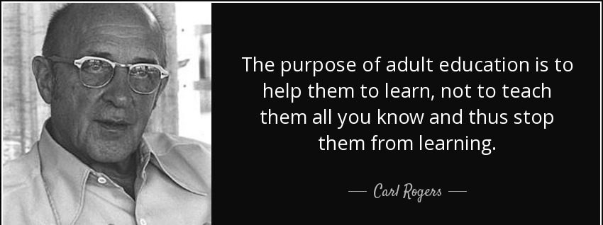 Rogers the purpose of adult education e1498552316173